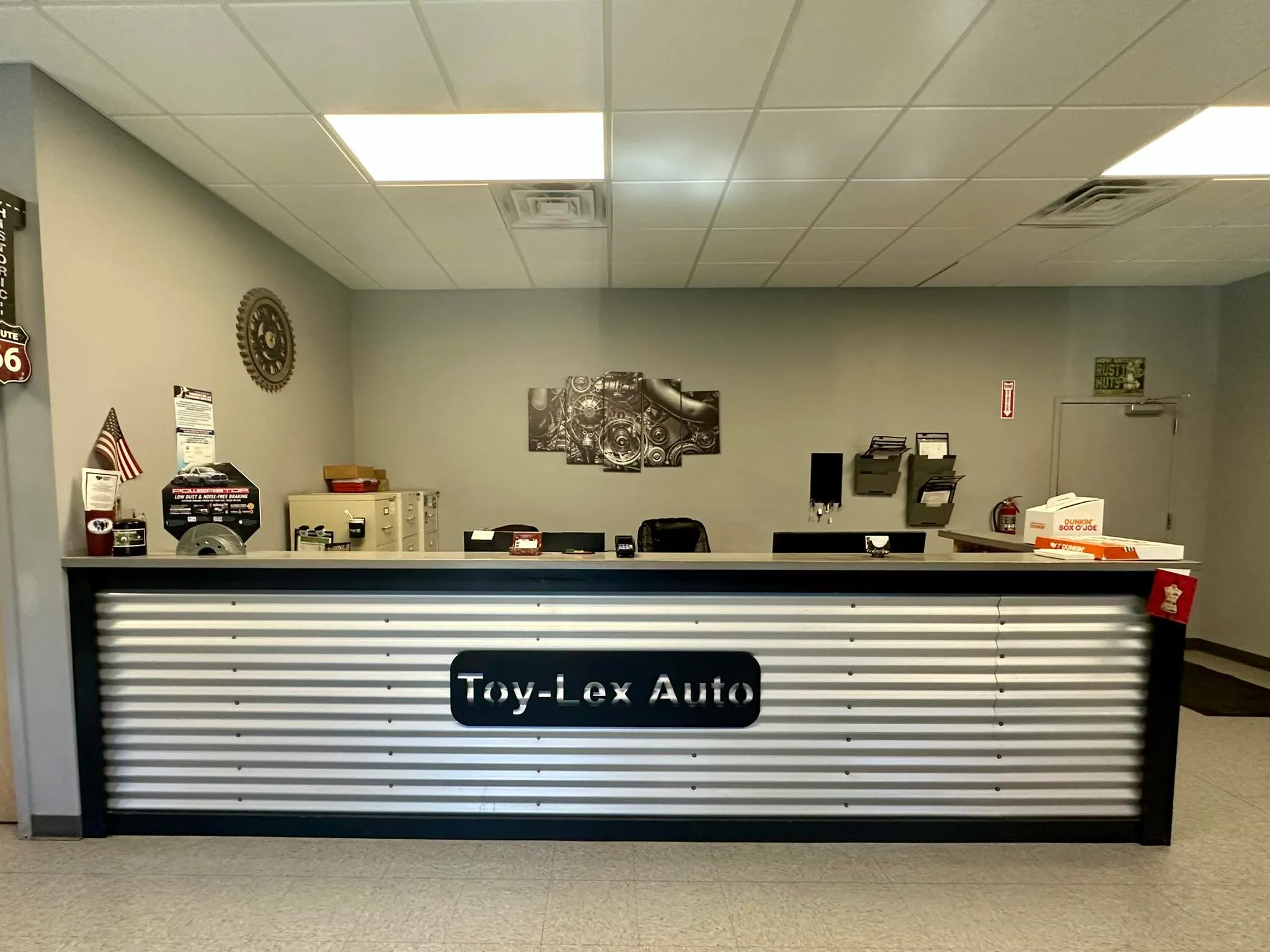 Front desk